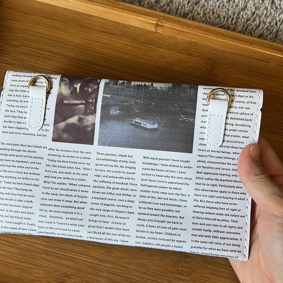 🌷3X HP 🌷 Brand New Envelope Women Newspaper Clutch Chain Purse Crossbody Mes… - Picture 17 of 17